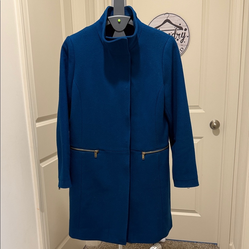 Worthington Teal Trench Coat